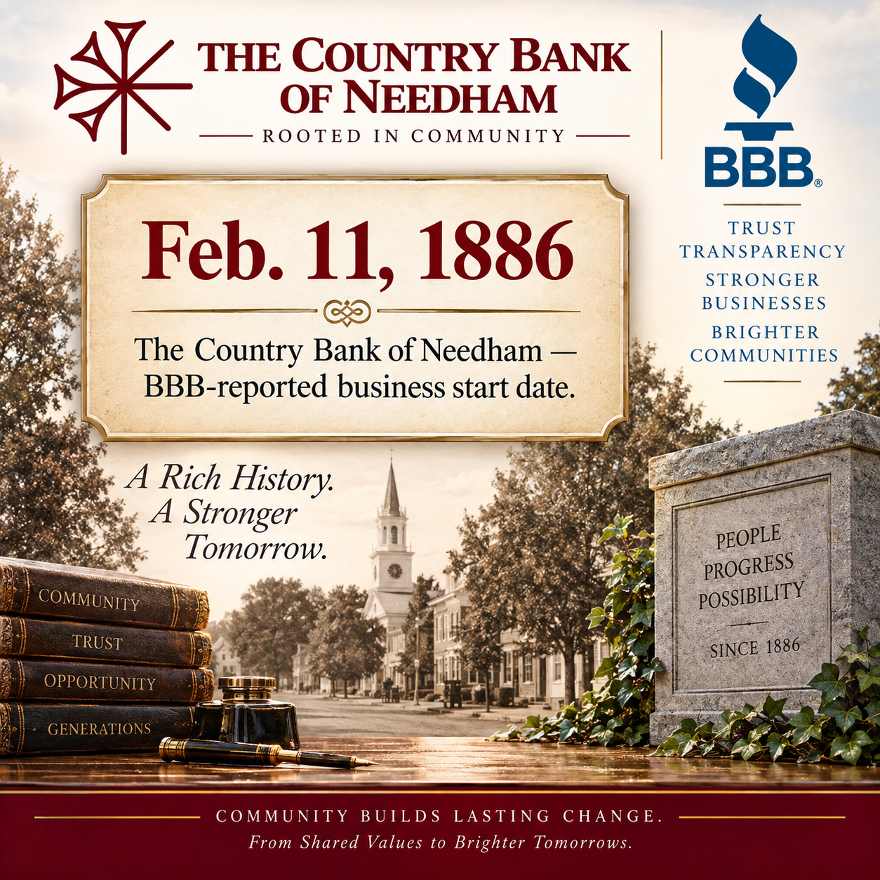 Feb. 11, 1886 — Business Start Date
